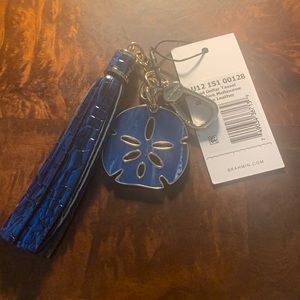 NWT Brahmin sapphire Sand Dollar Tassel, $80